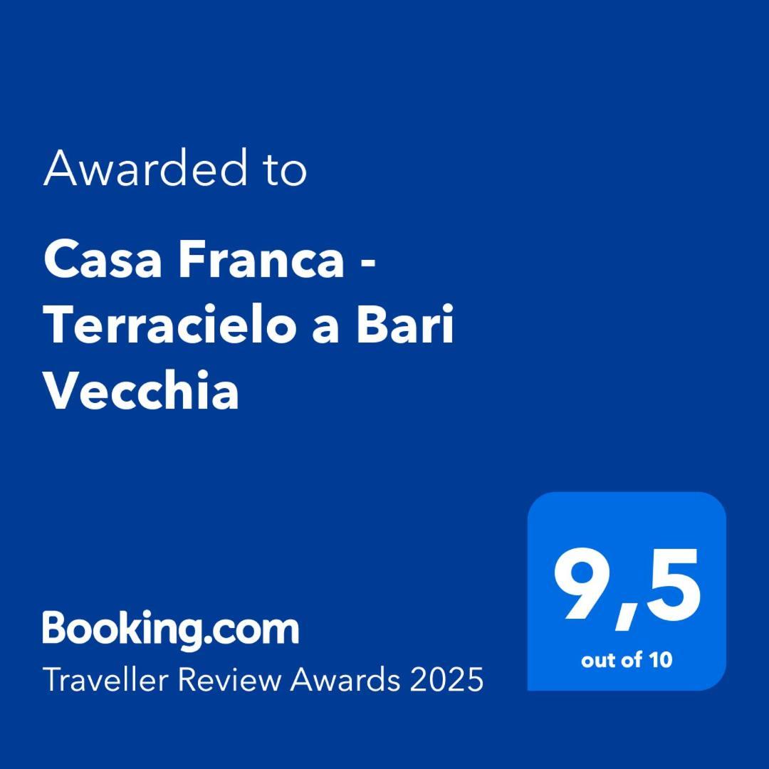 Casa Franca - Terracielo A Bari Vecchia Villa Ngoại thất bức ảnh